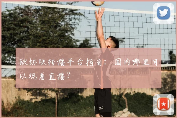 欧协联转播平台指南:国内哪里可以观看直播?